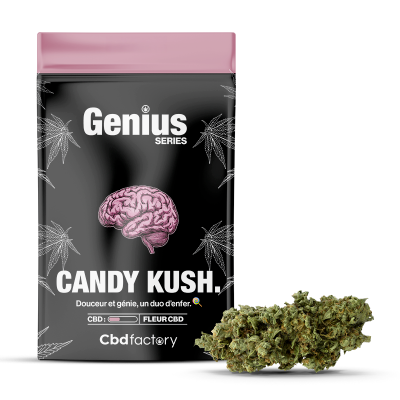 Genius Candy Kush CBD - Fleur Gourmande et Puissante | CBD Factory