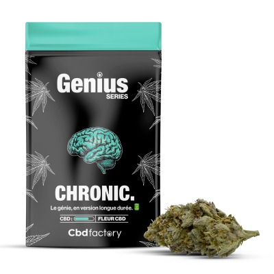 Genius Chronic CBD - Fleur Légendaire et Puissante | CBD Factory