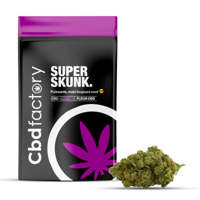 Super Skunk CBD - Fleur Puissante et Intense | CBD Factory