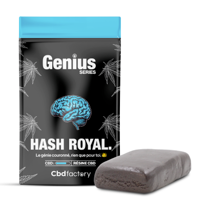 Résine Genius Royal CBD - Élégance et Intensité Premium | CBD Factory