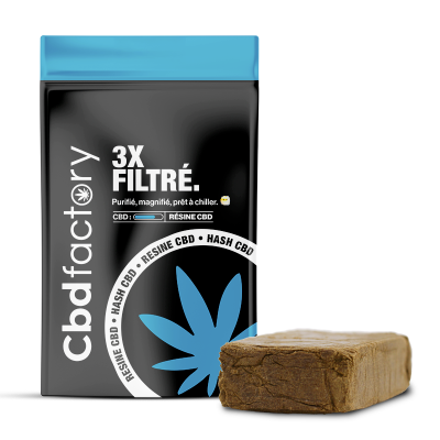 Résine CBD 3X Filtré - Pureté et Qualité Premium | CBD Factory