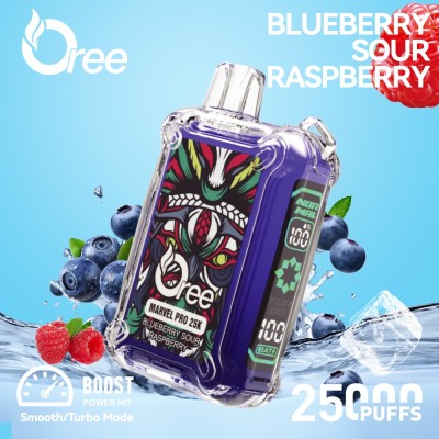 Puff Oree Marvel 25K - Vape Longue Durée et Saveurs Intenses | CBD Factory